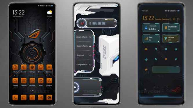 Xiaomi Themes: Rog Dark Tema Xiaomi Mtz Tembus Aplikasi dan Sistem